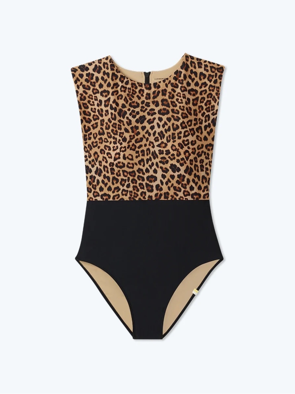Summersalt The Surf Leopard Print One Piece Swimsuit Size 4